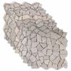 vidaXL &Pi;&lambda;&alpha;&kappa;ί&delta;&iota;&alpha; &Mu;&omega;&sigma;&alpha;ϊ&kappa;&omicron;ύ &Kappa;&rho;&epsilon;&mu; 30 x 30 cm &Mu;ά&rho;&mu;&alpha;&rho;&omicron;