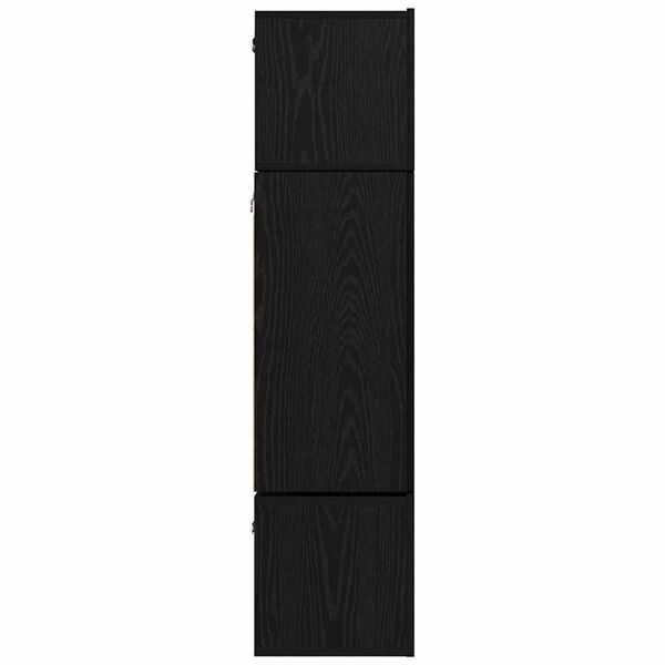 vidaXL Σετ επίπλου τηλεόρασης 6 pcs Μαύρη δρυς 80 x 30 x 30 εκ