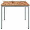 vidaXL Υπαίθρια Τραπέζια Φυσικό και γκρι 150 x 90 x 75 cm
