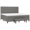vidaXL &Kappa;&rho;&epsilon;&beta;ά&tau;&iota; Boxspring &mu;&epsilon; &Sigma;&tau;&rho;ώ&mu;&alpha; &Sigma;&kappa;&omicron;ύ&rho;&omicron; &Gamma;&kappa;&rho;&iota; 200x200 &epsilon;&kappa;. &Upsilon;&phi;&alpha;&sigma;&mu;ά&tau;&iota;&nu;&omicron;