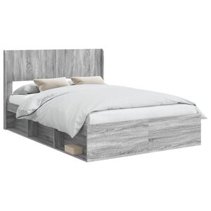 vidaXL &Kappa;&alpha;&lambda;ά&theta;&iota; &mu;&epsilon; &alpha;&pi;&omicron;&theta;ή&kappa;&eta; &kappa;&alpha;&iota; &kappa;&epsilon;&phi;&alpha;&lambda;ά&rho;&iota; &Gamma;&kappa;&rho;&iota; Sonoma 135 x 190 cm