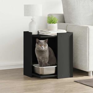 vidaXL &Tau;&omicron;&upsilon;&alpha;&lambda;έ&tau;&alpha; &Gamma;ά&tau;&alpha;&sigmaf; &Pi;&epsilon;&rho;ί&phi;&rho;&alpha;&xi;&eta; &Mu;&alpha;ύ&rho;&omicron; 42x42x51 &epsilon;&kappa;. &Epsilon;&pi;&epsilon;&xi;&epsilon;&rho;&gamma;&alpha;&sigma;&mu;. &Xi;ύ&lambda;&omicron;