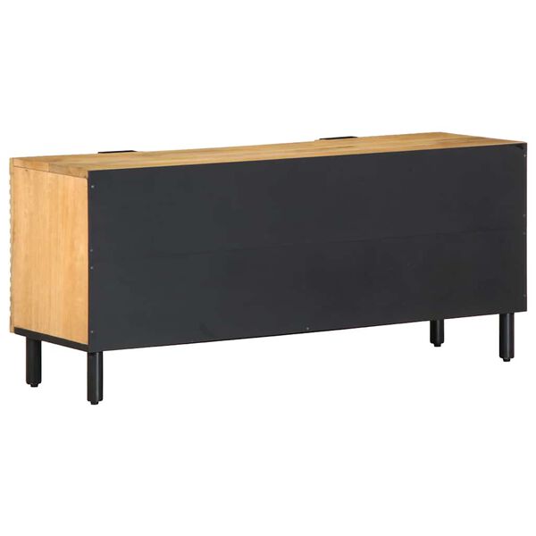 vidaXL Ντουλάπι τηλεόρασης καφέ 105x33x46 cm από μασίφ ξύλο Mango