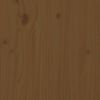 vidaXL Ντουλάπι Ψηλό Καφέ Μέλι 89x40x116,5 εκ. από Μασίφ Ξύλο Πεύκου