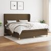 vidaXL &Kappa;&rho;&epsilon;&beta;ά&tau;&iota; Boxspring &mu;&epsilon; &Sigma;&tau;&rho;ώ&mu;&alpha; &Sigma;&kappa;&omicron;ύ&rho;&omicron; &Kappa;&alpha;&phi;έ 160x200 &epsilon;&kappa; &Upsilon;&phi;&alpha;&sigma;&mu;ά&tau;&iota;&nu;&omicron;