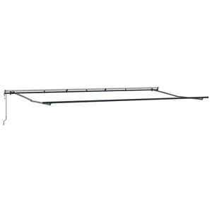 vidaXL Αντιανεμικό Ανθρακί 6 x 3,5 μ Μέταλλο