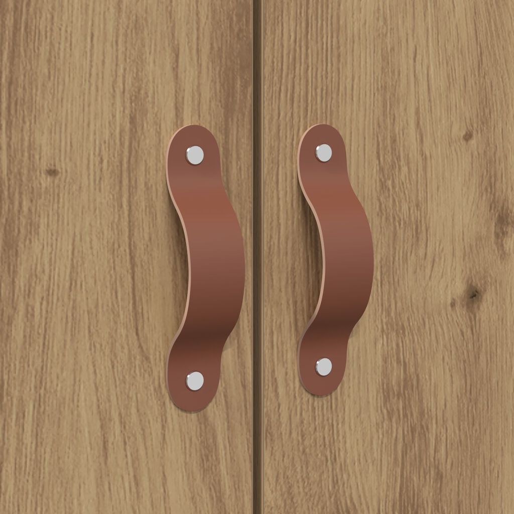 vidaXL Κρεβάτι Αποθήκης Artisan Oak 180x200 εκ.