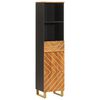 vidaXL &Nu;&tau;&omicron;&upsilon;&lambda;ά&pi;&iota; &Mu;&pi;ά&nu;&iota;&omicron;&upsilon; &Kappa;&alpha;&phi;έ/&Mu;&alpha;ύ&rho;&omicron; 38x33,5x160 &epsilon;&kappa;. &Mu;&alpha;&sigma;ί&phi; &Xi;ύ&lambda;&omicron; &Mu;ά&nu;&gamma;&kappa;&omicron;