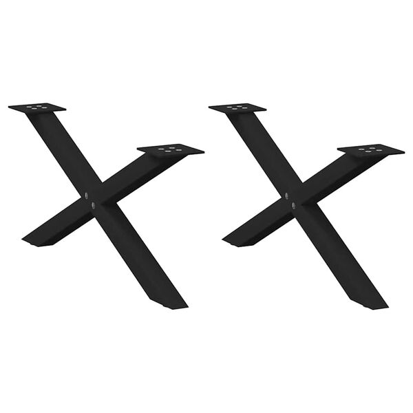 vidaXL &Pi;ό&delta;&iota;&alpha; &Tau;&rho;&alpha;&pi;&epsilon;&zeta;&iota;&omicron;ύ &Sigma;&alpha;&lambda;&omicron;&nu;&iota;&omicron;ύ &sigma;&epsilon; &Sigma;&chi;ή&mu;&alpha; &Chi;, 2 &tau;&epsilon;&mu;. &Mu;&alpha;ύ&rho;&omicron;, &Alpha;&tau;&sigma;ά&lambda;&iota; 70x(30-31) &epsilon;&kappa;.