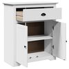 vidaXL Ντουλάπι διαδρόμου "BODO" Λευκό 80x35x90 cm