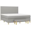 vidaXL &Kappa;&rho;&epsilon;&beta;ά&tau;&iota; Boxspring &mu;&epsilon; &Sigma;&tau;&rho;ώ&mu;&alpha; &Alpha;&nu;&omicron;&iota;&chi;&tau;ό &Gamma;&kappa;&rho;&iota; 180x200 &epsilon;&kappa;. &Upsilon;&phi;&alpha;&sigma;&mu;ά&tau;&iota;&nu;&omicron;