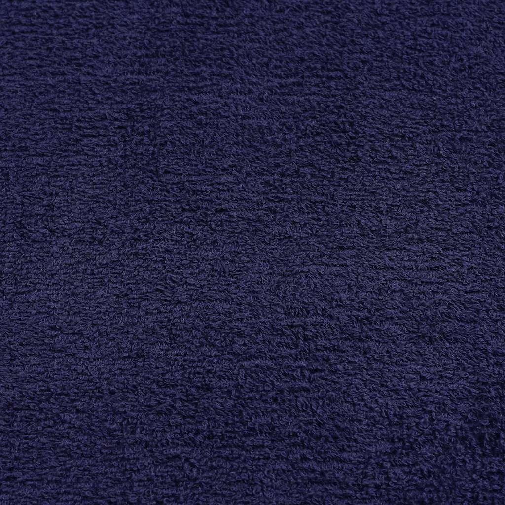 vidaXL Πετσέτες 4 τεμάχια Ναυτικό Μπλε 100x200 cm 360 gsm 100% βαμβάκι