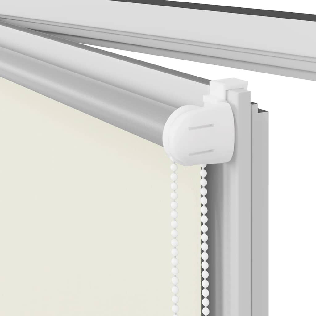 vidaXL Ρολέρ Μπλακάουτ Υπόλευκη 40x210 εκ. Πλάτος υφάσματος 35,7 εκ.
