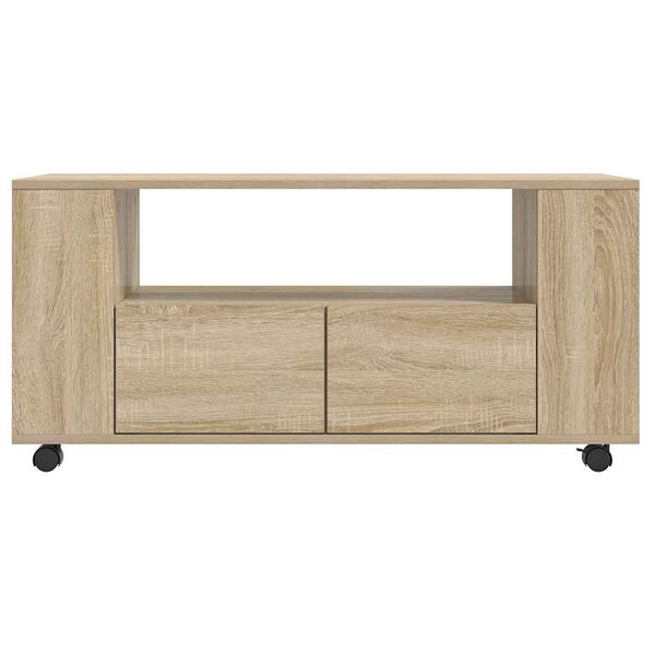 vidaXL Έπιπλο Τηλεόρασης Sonoma Δρυς 102 x 34,5 x 43 εκ. Επεξ. Ξύλο