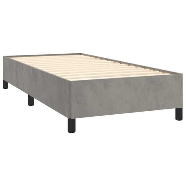 vidaXL &Kappa;&rho;&epsilon;&beta;ά&tau;&iota; Boxspring &mu;&epsilon; &Sigma;&tau;&rho;ώ&mu;&alpha; &Alpha;&nu;&omicron;&iota;&chi;&tau;ό &Gamma;&kappa;&rho;&iota; 80x200 &epsilon;&kappa;. &Beta;&epsilon;&lambda;&omicron;ύ&delta;&iota;&nu;&omicron;