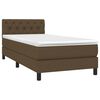 vidaXL &Kappa;&rho;&epsilon;&beta;ά&tau;&iota; Boxspring &mu;&epsilon; &Sigma;&tau;&rho;ώ&mu;&alpha; &Sigma;&kappa;&omicron;ύ&rho;&omicron; &Kappa;&alpha;&phi;έ 80x200 &epsilon;&kappa;. &Upsilon;&phi;&alpha;&sigma;&mu;ά&tau;&iota;&nu;&omicron;