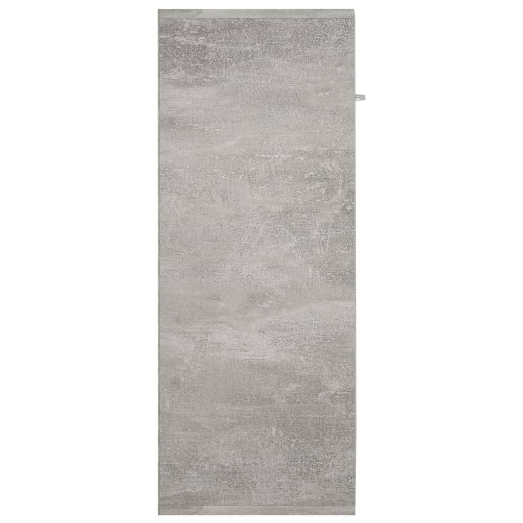 vidaXL Ντουλάπι Γκρι του Σκυροδέματος 60 x 30 x 75 εκ. από Επεξ. Ξύλο