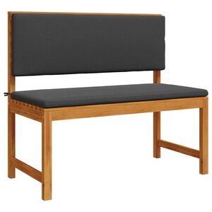 vidaXL Παγκάκι κήπου Καφέ 100 x 50 x 91 εκ. Μασίφ ξύλο ακακίας