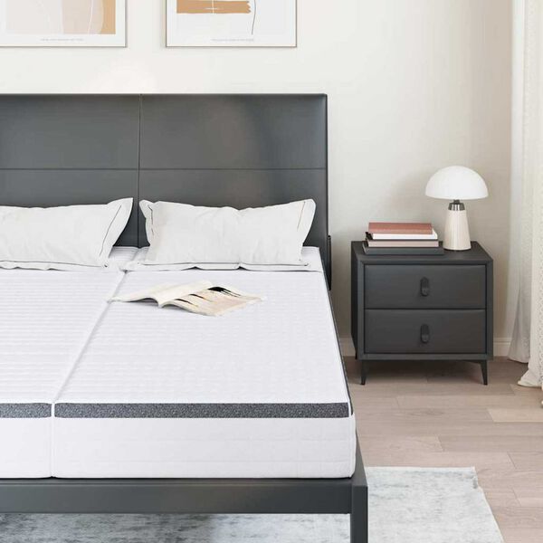 vidaXL &Sigma;&tau;&rho;ώ&mu;&alpha; 2 pcs &Lambda;&epsilon;&upsilon;&kappa;ό &kappa;&alpha;&iota; &Gamma;&kappa;&rho;&iota; 80 x 200 cm &Sigma;&alpha;&mu;&pi;&rho;έ&lambda;&alpha; Bonell