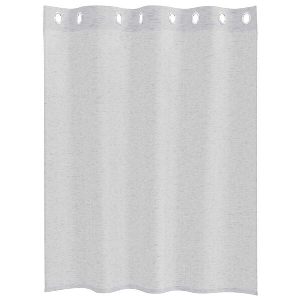 vidaXL Κουρτίνες 2 pcs Ανοιχτό γκρι 140 x 140 εκ. Πολυεστέρας