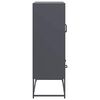 vidaXL Ντουλάπι Ανθρακί 68x39x111,5 εκ. από Χάλυβα