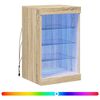 vidaXL &Mu;&pi;&omicron;&upsilon;&phi;έ&sigmaf; &mu;&epsilon; LED Sonoma &Delta;&rho;&upsilon;&sigmaf; 41 x 37 x 67 &epsilon;&kappa;.