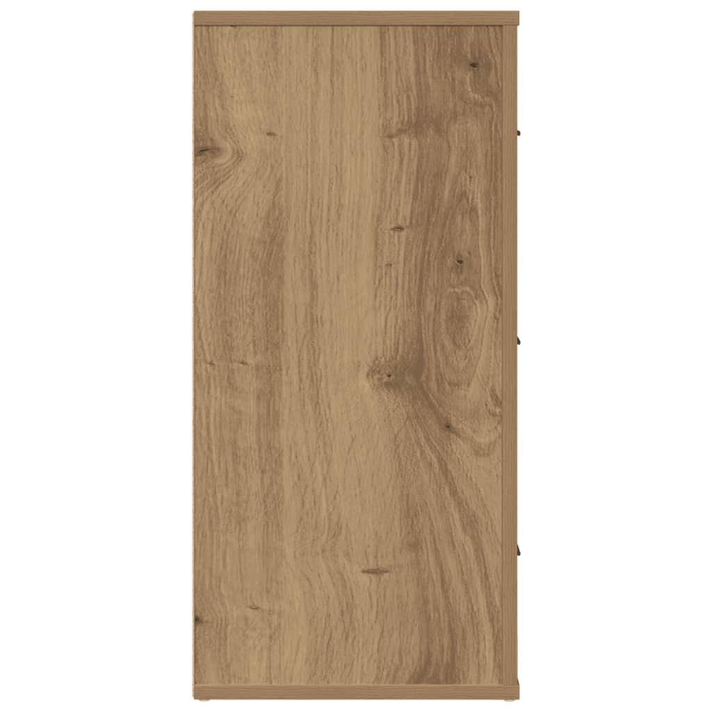 vidaXL Ντουλάπι Αρτισιανή Δρυς 80x33x70 εκ. από Επεξεργασμένο Ξύλο