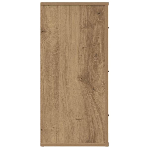 vidaXL Ντουλάπι Αρτισιανή Δρυς 80x33x70 εκ. από Επεξεργασμένο Ξύλο