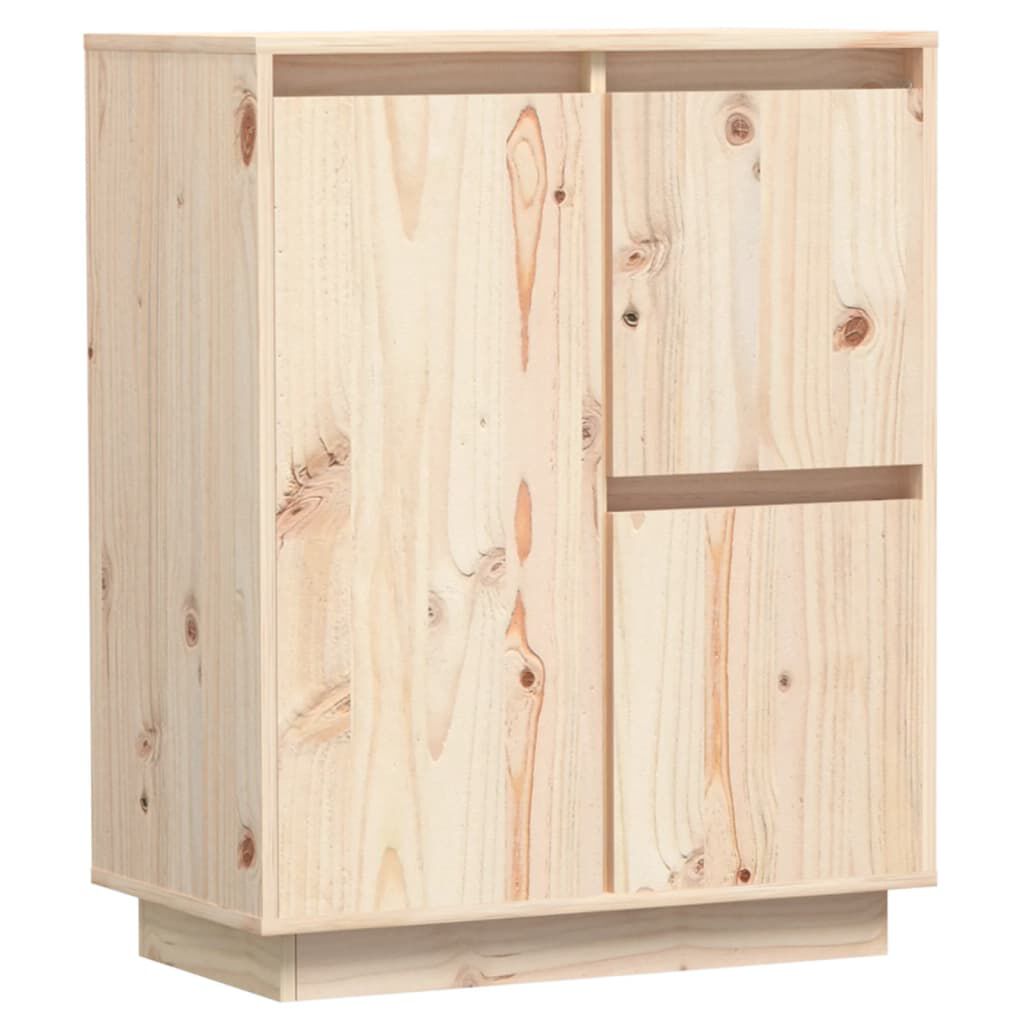 vidaXL Ντουλάπι 60 x 34 x 75 εκ. από Μασίφ Ξύλο Πεύκου