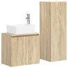 vidaXL &Sigma;&epsilon;&tau; &Epsilon;&pi;ί&pi;&lambda;&omega;&nu; &Mu;&pi;ά&nu;&iota;&omicron;&upsilon; 2 &tau;&mu;&chi;. Sonoma &Delta;&rho;&upsilon;&sigmaf; 33 x 34,5 x 100 &epsilon;&kappa;