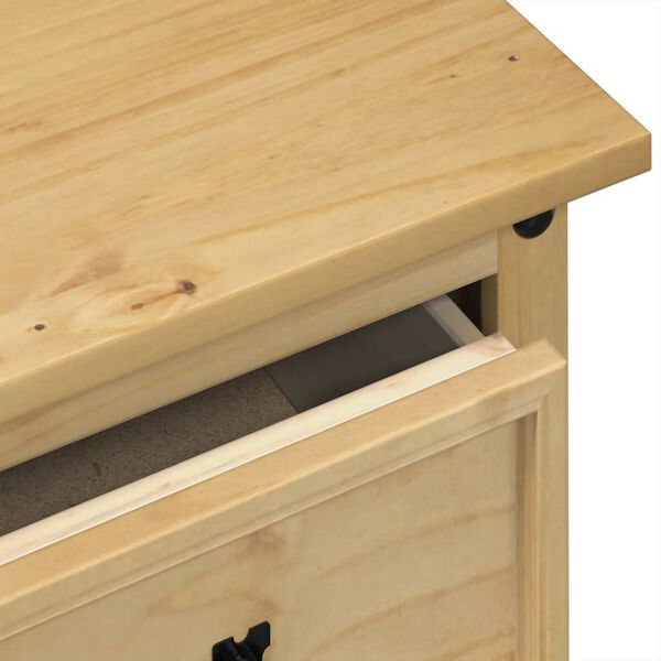 vidaXL Μπουντουάρ Corona 110 x 47 x 75 εκ. από Μασίφ Ξύλο Πεύκου