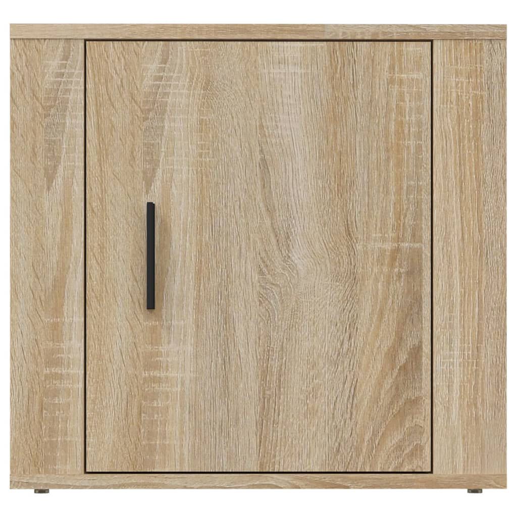 vidaXL Κομοδίνα 2 τεμ. Sonoma Δρυς 50 x 39 x 47 εκ.
