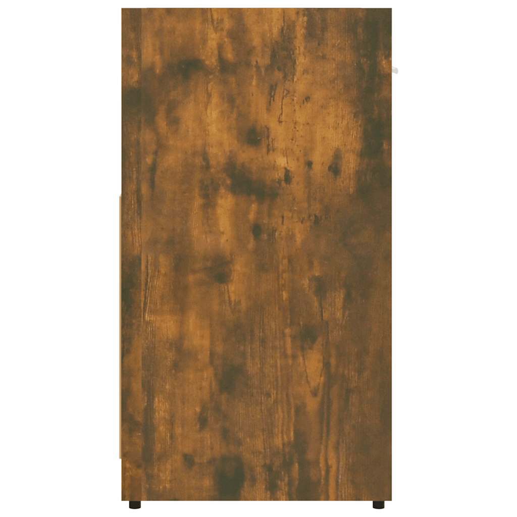 vidaXL Ντουλάπι Μπάνιου Καπνιστή Δρυς 60x33x60 εκ. Επεξεργασμένο Ξύλο