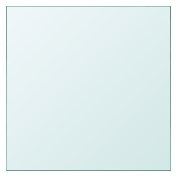 vidaXL Επιφάνεια Τραπεζιού Διαφανής 40 x 40 εκ. από Ψημένο Γυαλί