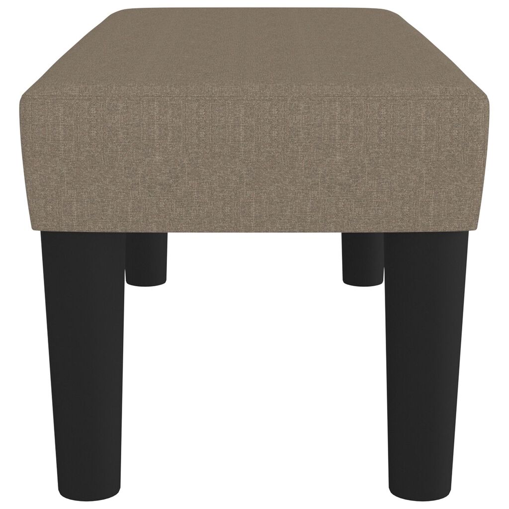 vidaXL Πάγκος Taupe 70 x 30 x 30 εκ. Υφασμάτινος