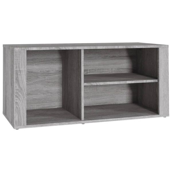 vidaXL Παπουτσοθήκη Γκρι Sonoma 100x35x45 εκ. από Επεξεργασμένο Ξύλο