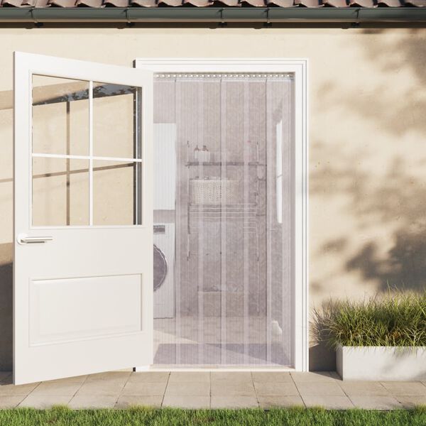vidaXL Λωριδοκουρτίνα Διαφανής 10 μ. 200 χιλ.x1,6 χιλ. από PVC