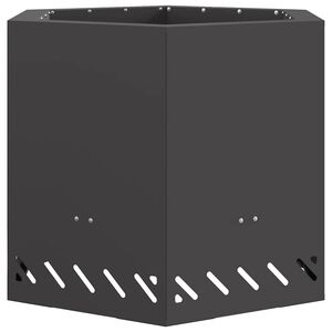 vidaXL &Sigma;ό&mu;&pi;&alpha; &Phi;&omega;&tau;&iota;ά&sigmaf; &Chi;&omega;&rho;ί&sigmaf; &Kappa;&alpha;&pi;&nu;ό &Mu;&alpha;ύ&rho;&omicron; 58 x 58 x 51 cm &Alpha;&tau;&sigma;ά&lambda;&iota;