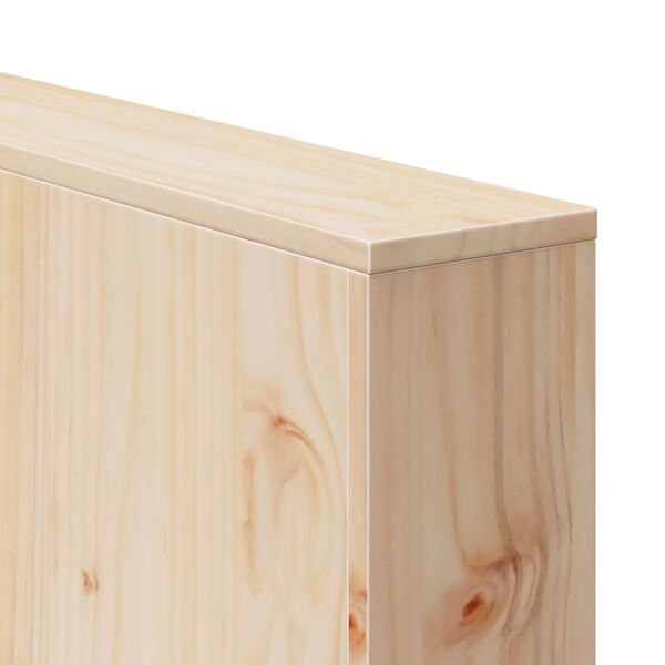 vidaXL Καναπές Κήπου Καφέ 134 x 60 x 62 cm Μασίφ ξύλο πεύκου