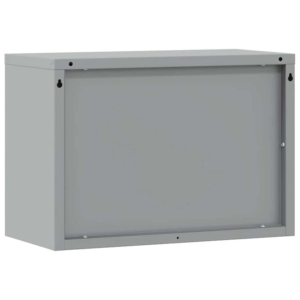vidaXL Ντουλάπα Εργαλείων Κόκκινο και γκρι 50 x 25 x 35 εκ.
