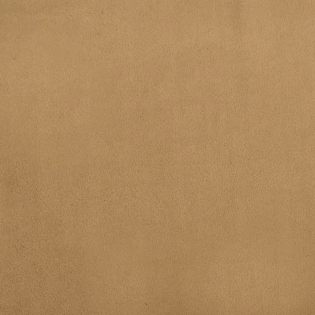 vidaXL Κρεβάτι Σκύλου Καφέ 95 x 55 x 30 εκ. Βελούδινο