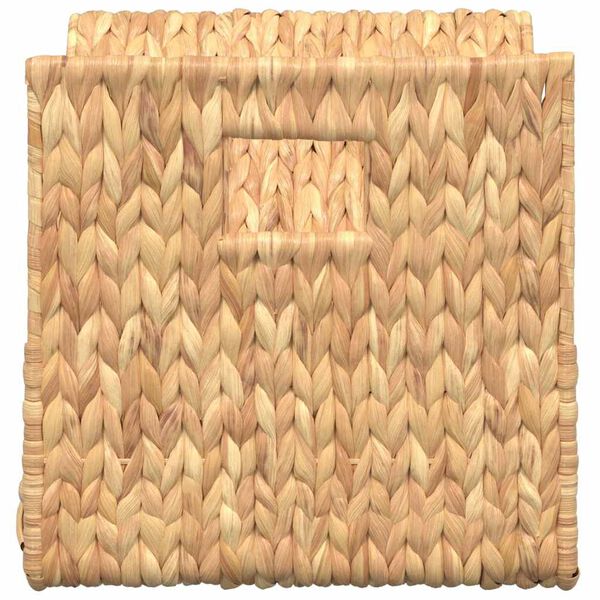 vidaXL Θήκη Περιοδικών 31 x 31 x 31 εκ. από Υάκινθο του Νερού