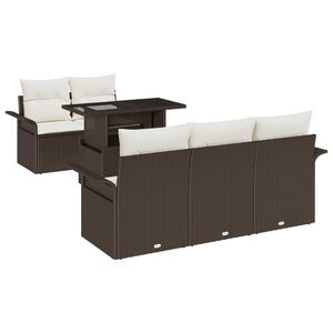 vidaXL &Sigma;&epsilon;&tau; &Kappa;&alpha;&nu;&alpha;&pi;έ &Kappa;ή&pi;&omicron;&upsilon; &mu;&epsilon; &mu;&alpha;&xi;&iota;&lambda;ά&rho;&iota; 6 pcs &Kappa;&alpha;&phi;έ &sigma;&upsilon;&nu;&theta;&epsilon;&tau;&iota;&kappa;ό &rho;&alpha;&tau;ά&nu;