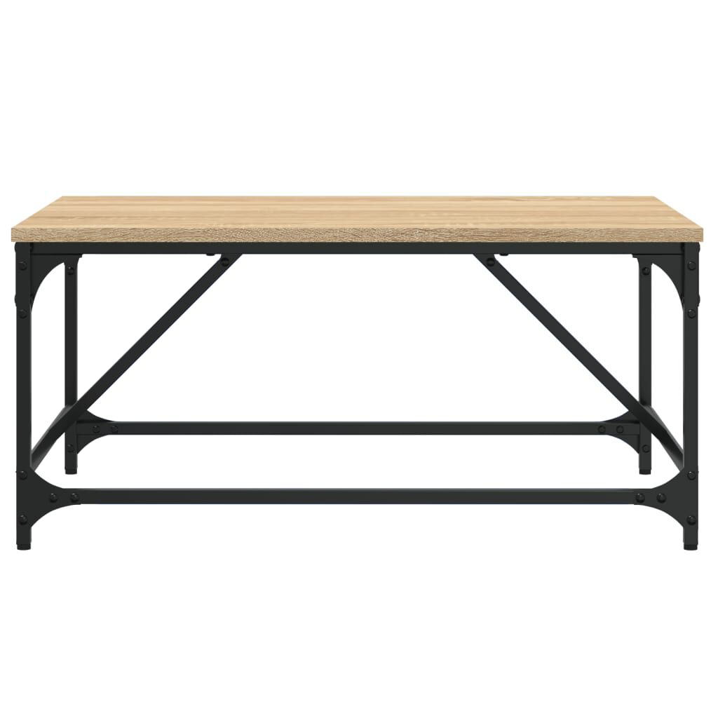 vidaXL Τραπεζάκι Σαλονιού Sonoma Δρυς 75x50x35 εκ. Επεξεργασμένο Ξύλο