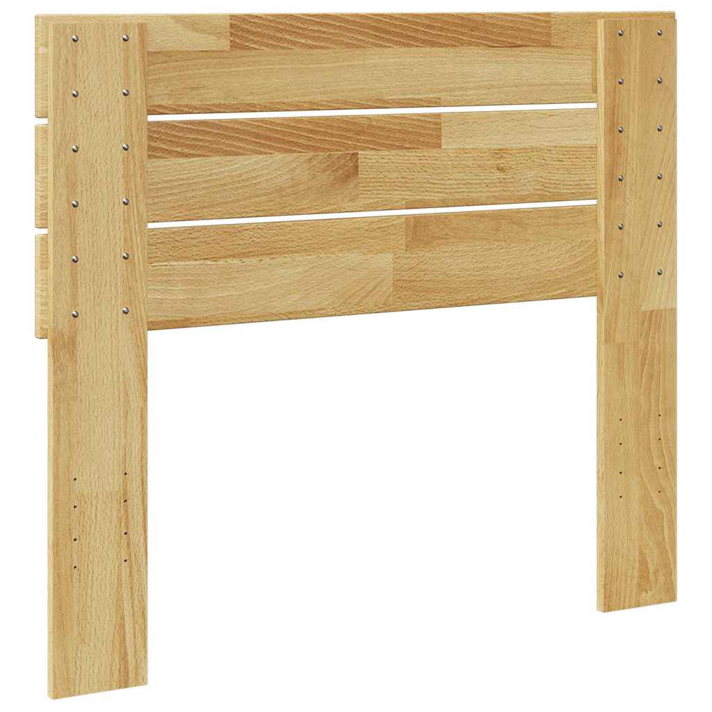 vidaXL κεφαλάρι 75 cm μασίφ ξύλο δρυς