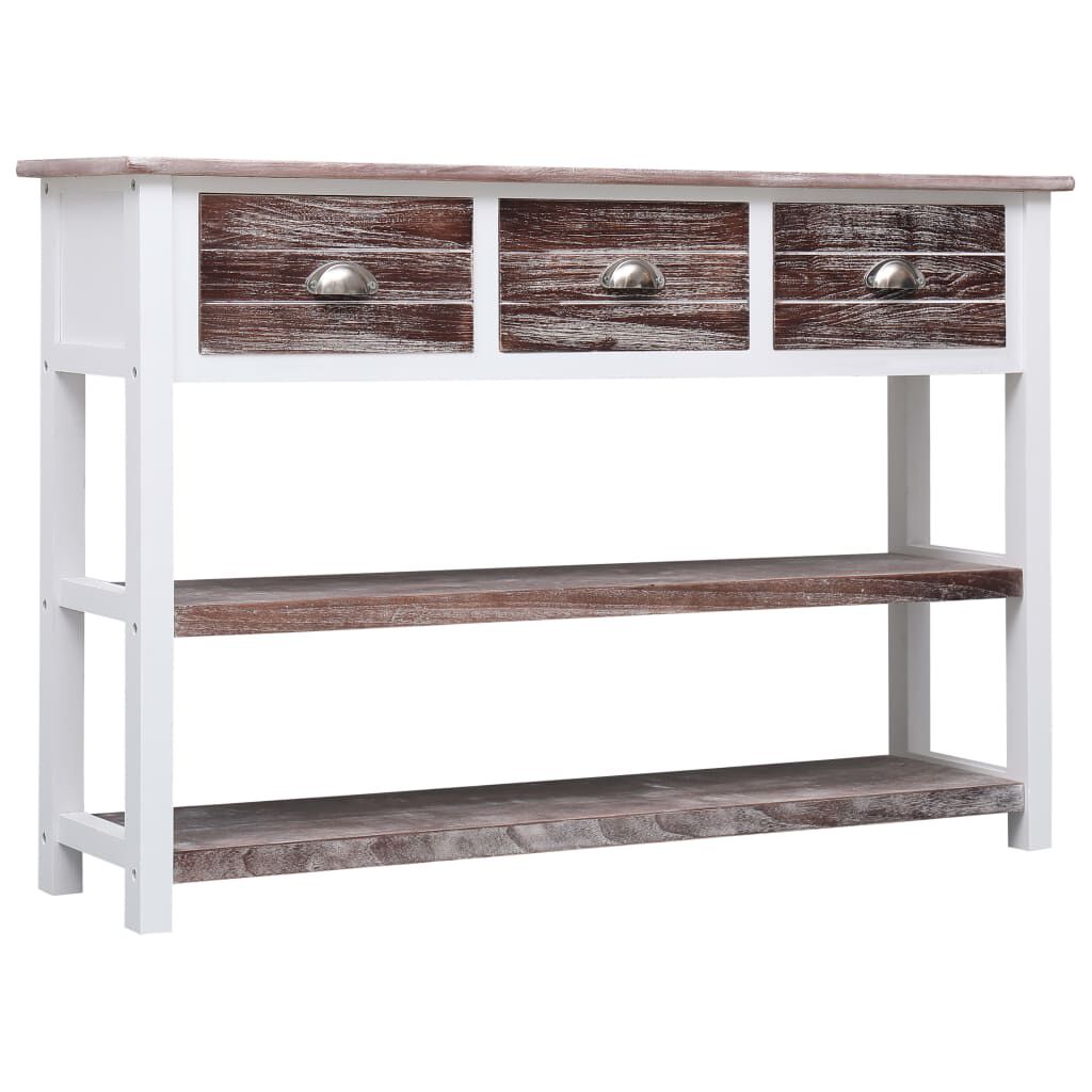 vidaXL Μπουφές Αντικέ Καφέ 115 x 30 x 76 εκ. από Ξύλο