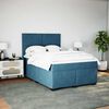 vidaXL &Kappa;&rho;&epsilon;&beta;ά&tau;&iota; Boxspring &mu;&epsilon; &Sigma;&tau;&rho;ώ&mu;&alpha; &Mu;&pi;&lambda;&epsilon; 140x190 &epsilon;&kappa;. &Beta;&epsilon;&lambda;&omicron;ύ&delta;&iota;&nu;&omicron;