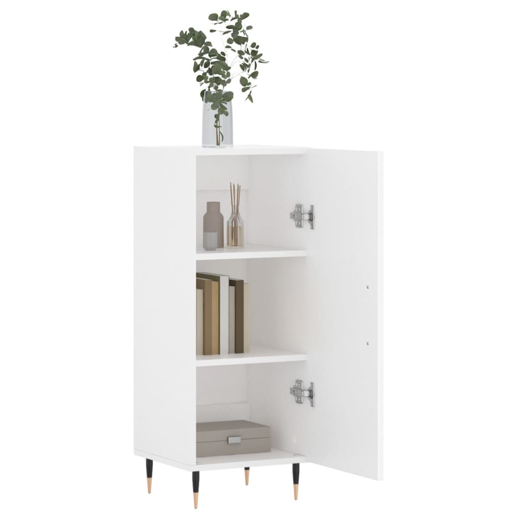 vidaXL Ντουλάπι Λευκό 34,5 x 34 x 90 εκ. από Επεξεργασμένο Ξύλο