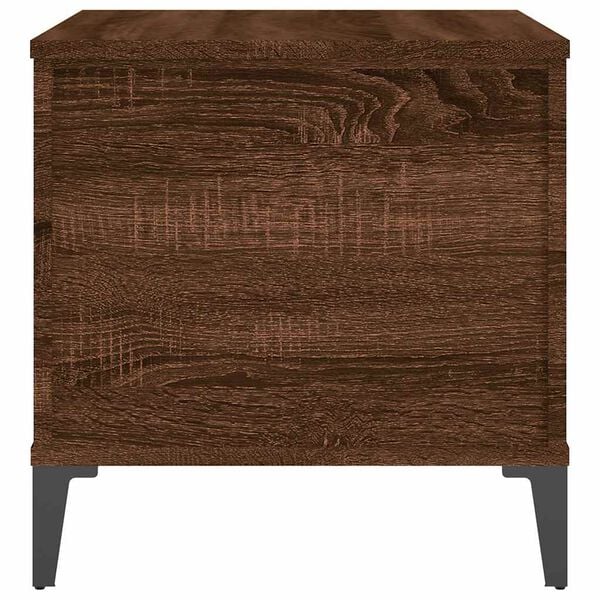 vidaXL Τραπεζάκι Σαλονιού Καφέ Δρυς 60x44,5x45 εκ. Επεξεργασμένο Ξύλο