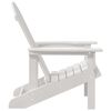 vidaXL &Kappa;&alpha;&rho;έ&kappa;&lambda;&alpha; Adirondack &Lambda;&epsilon;&upsilon;&kappa;ό 82 x 74 x 92 &epsilon;&kappa;. HDPE